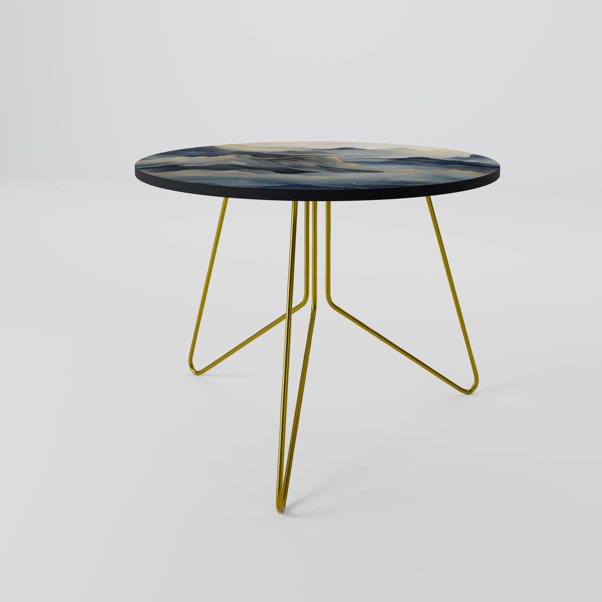 GOLDEN MOUNTAIN FOG Couchtisch