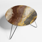 MARBLED ELEGANCE Couchtisch Ø 60 cm