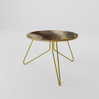 MARBLED ELEGANCE Couchtisch Ø 60 cm