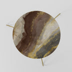 MARBLED ELEGANCE Couchtisch Ø 60 cm