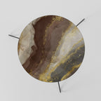 MARBLED ELEGANCE Couchtisch Ø 60 cm