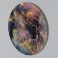 GALAXY GOLDEN DUST Rundes Wandbild