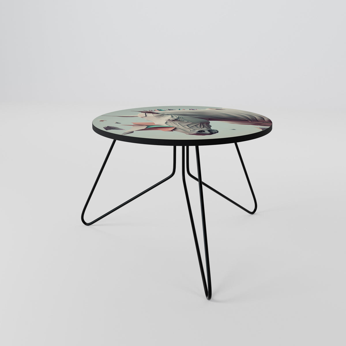 FUTURISTIC HORSE Couchtisch