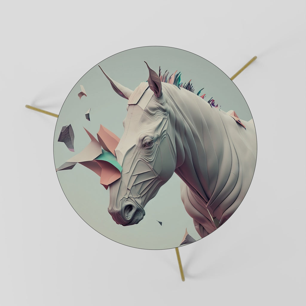 FUTURISTIC HORSE Couchtisch 60