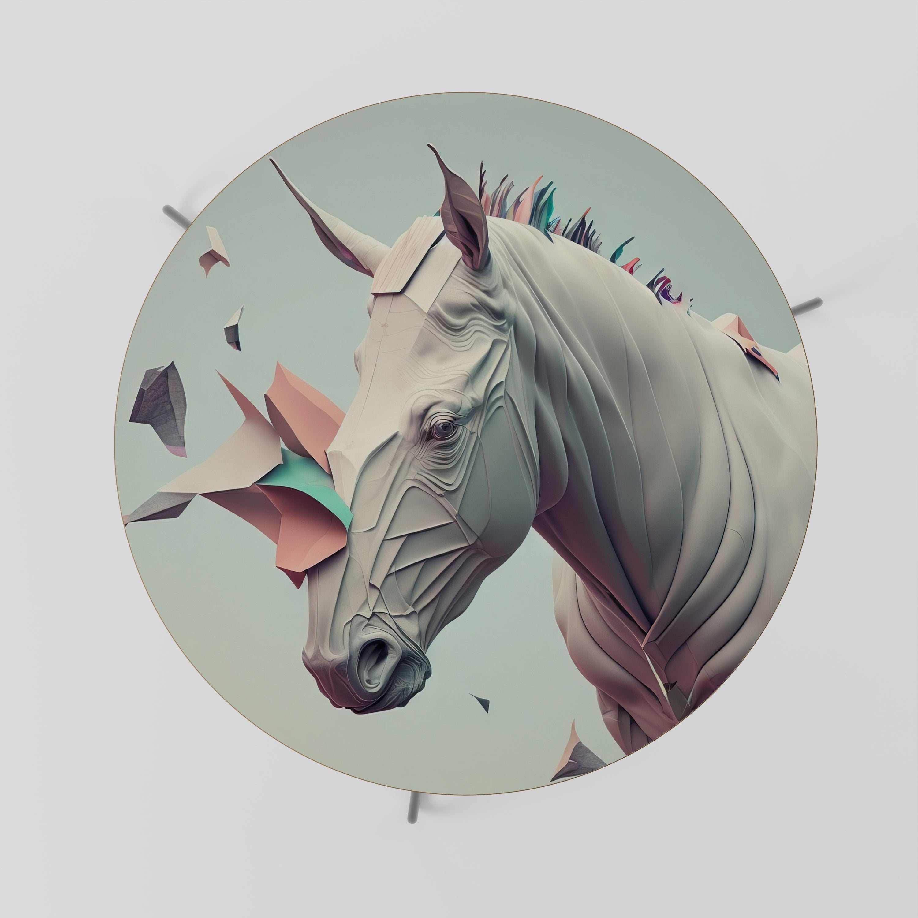 FUTURISTIC HORSE Couchtisch 69