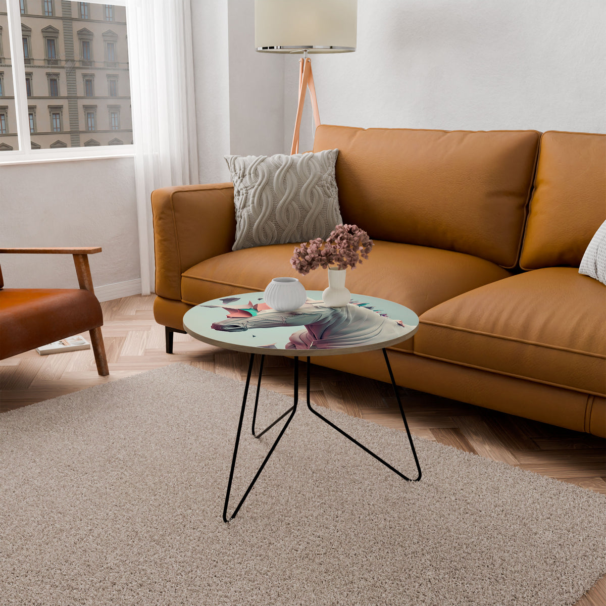 FUTURISTIC HORSE Couchtisch