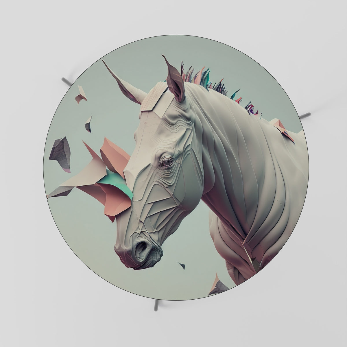 FUTURISTIC HORSE Couchtisch