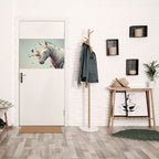 FUTURISTIC HORSE Selbstklebendes Horizontal-Poster