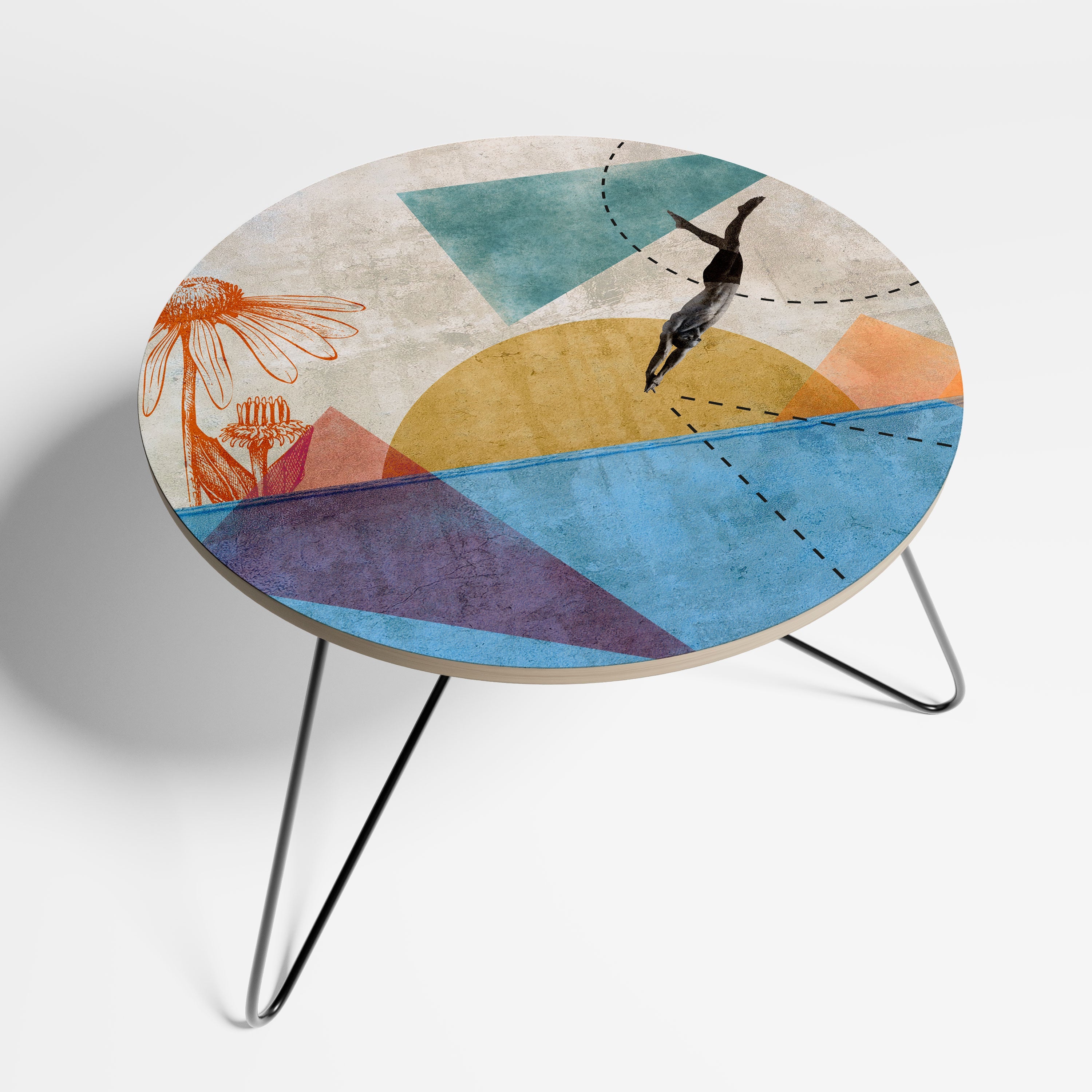 JUMP AROUND THE SHAPES Couchtisch 60