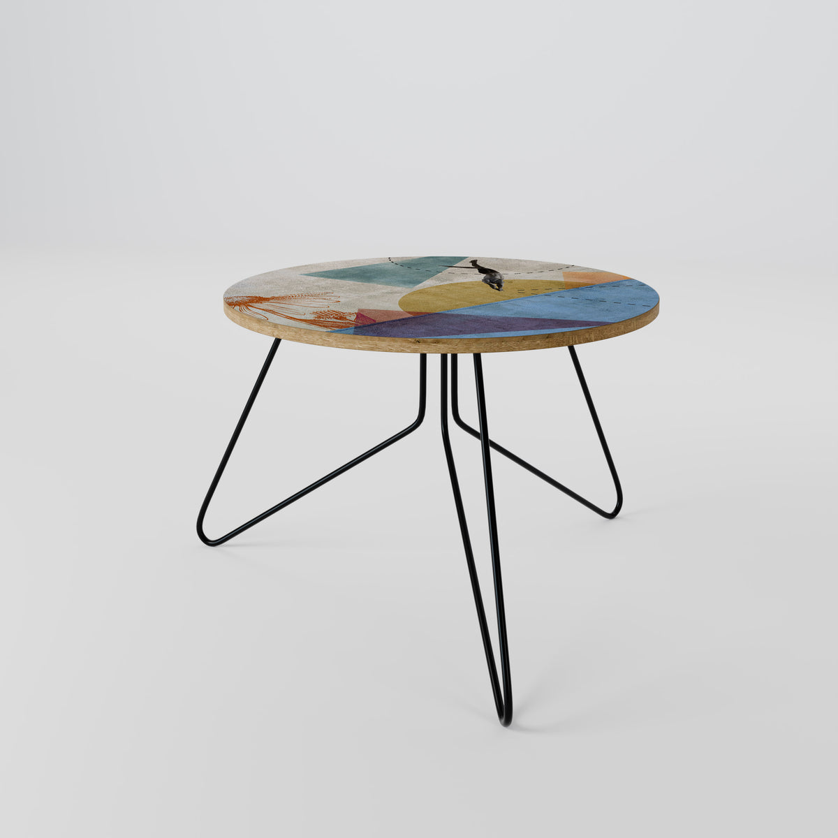 JUMP AROUND THE SHAPES Couchtisch