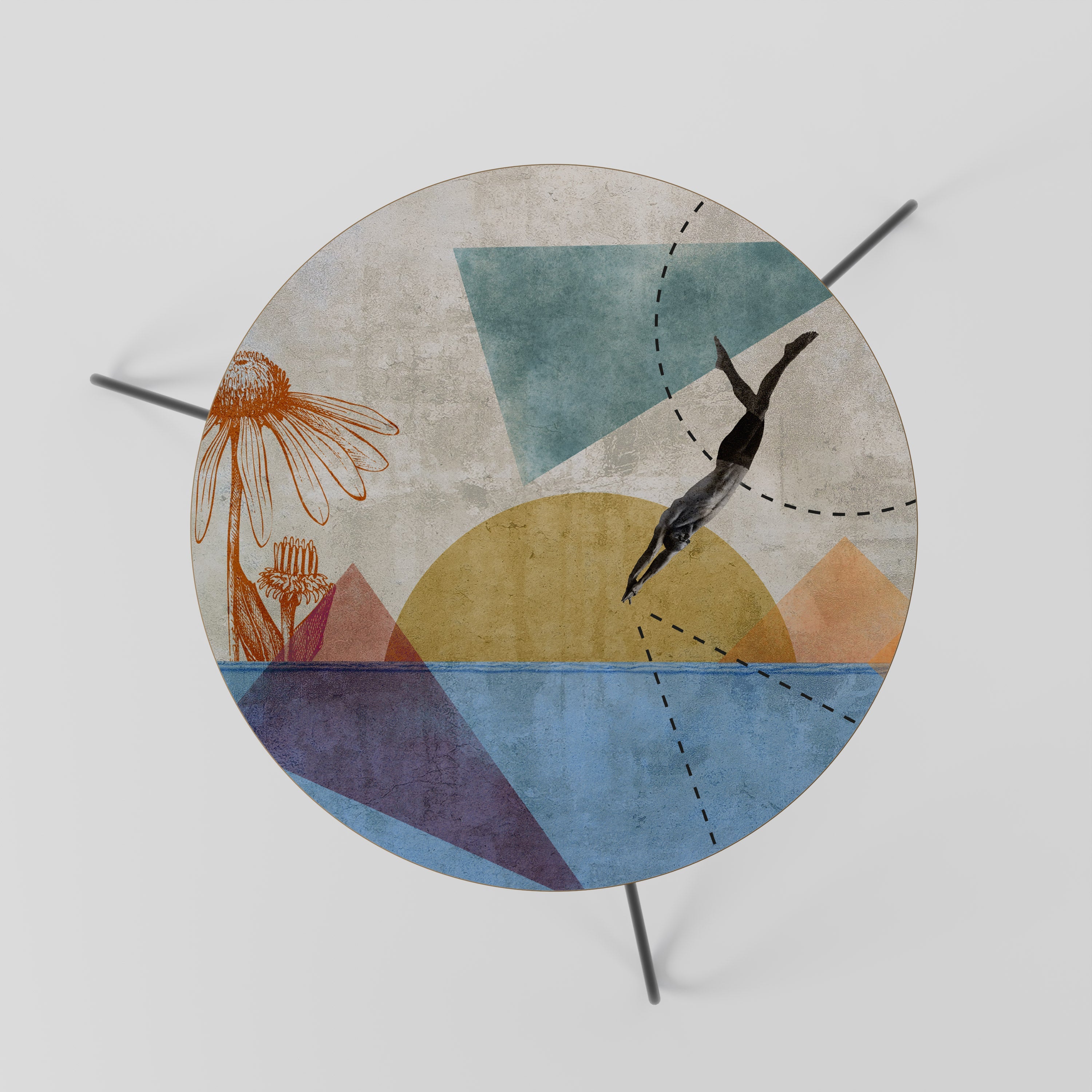 JUMP AROUND THE SHAPES Couchtisch 60