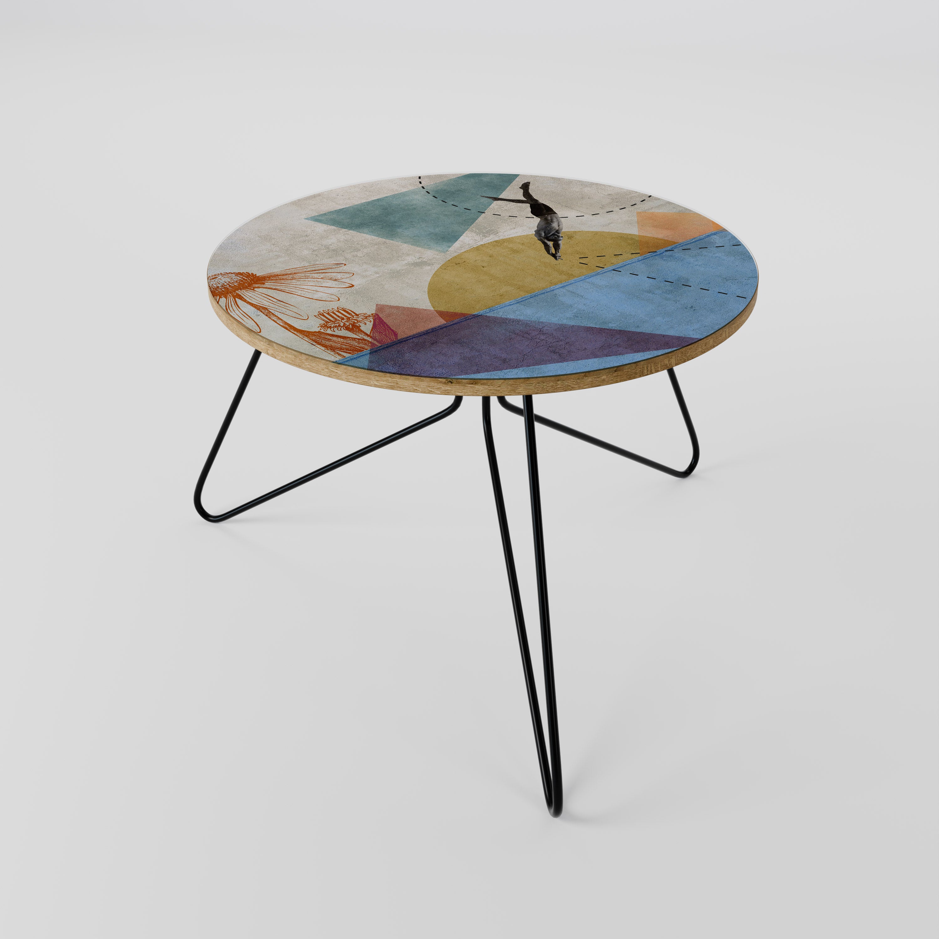 JUMP AROUND THE SHAPES Couchtisch