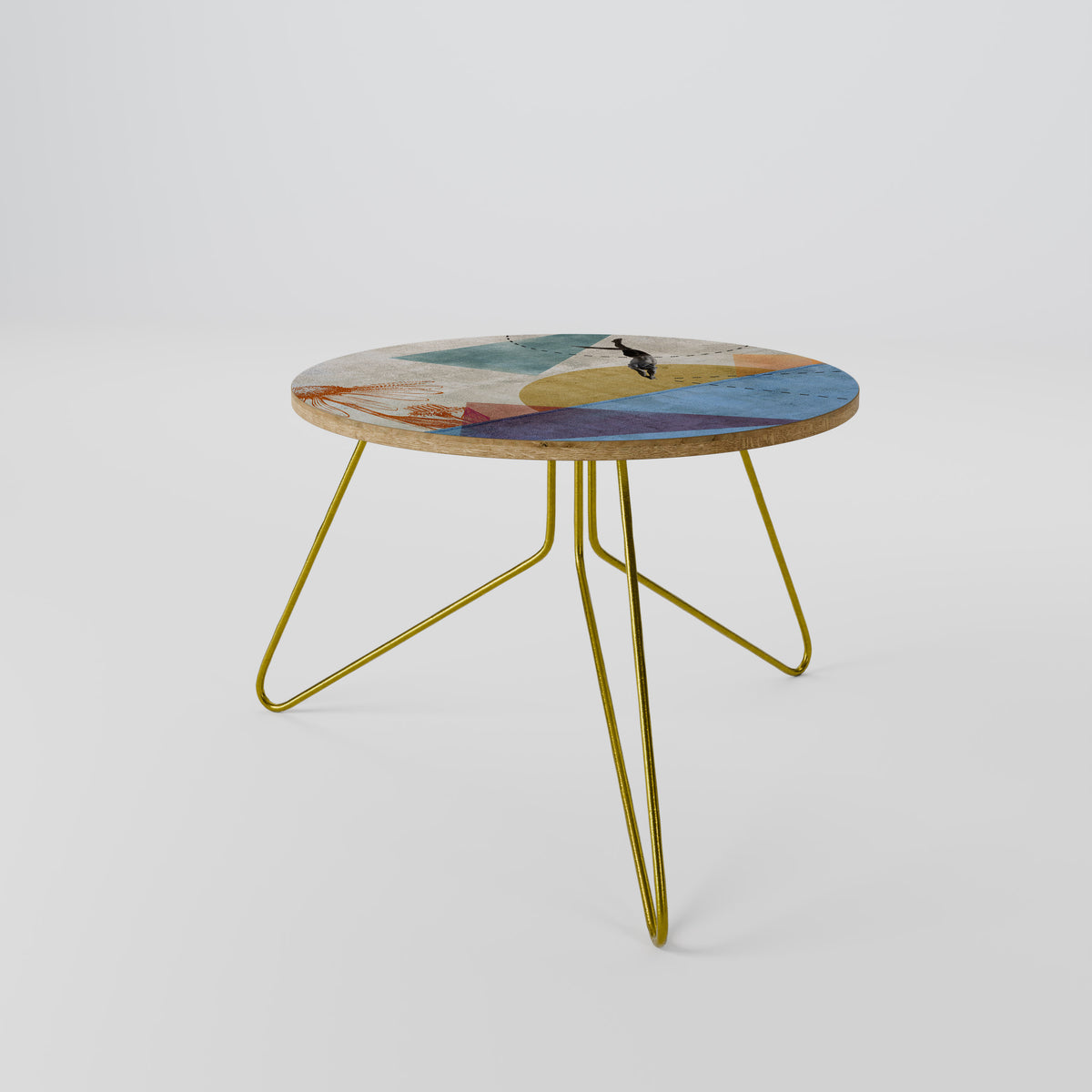 JUMP AROUND THE SHAPES Couchtisch