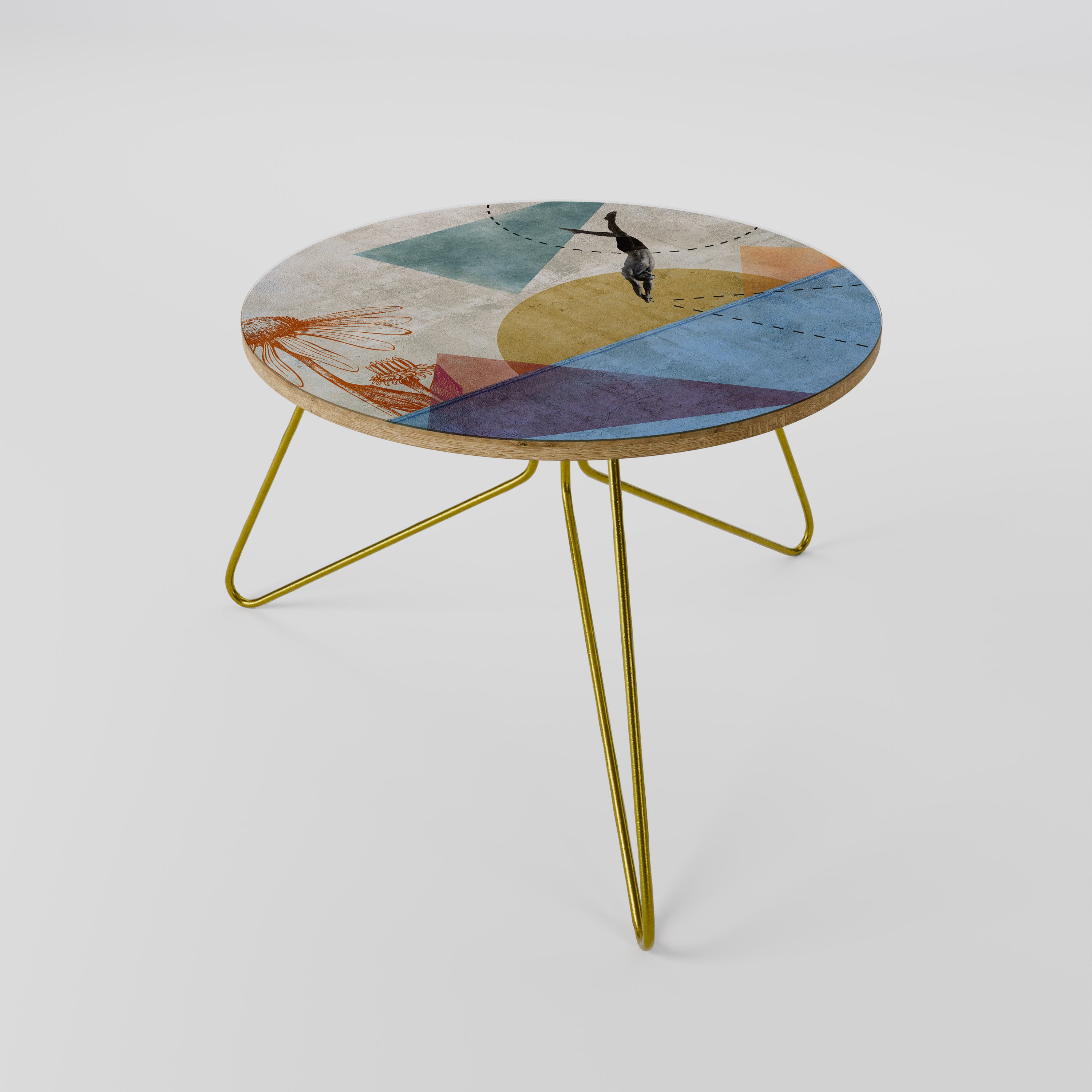 JUMP AROUND THE SHAPES Couchtisch