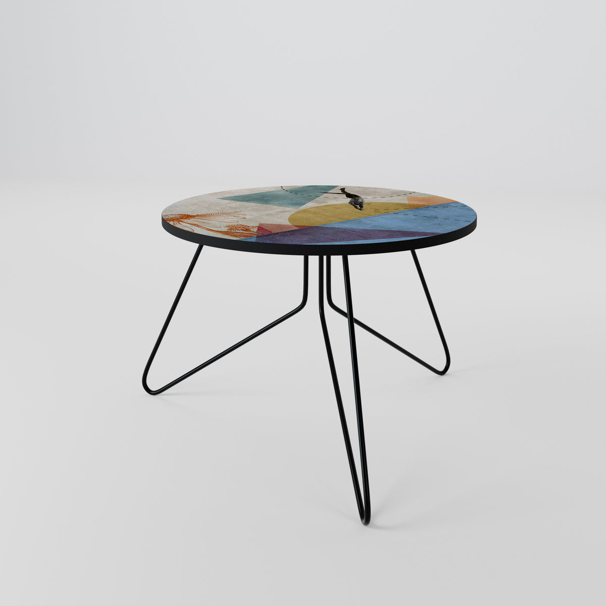 JUMP AROUND THE SHAPES Couchtisch