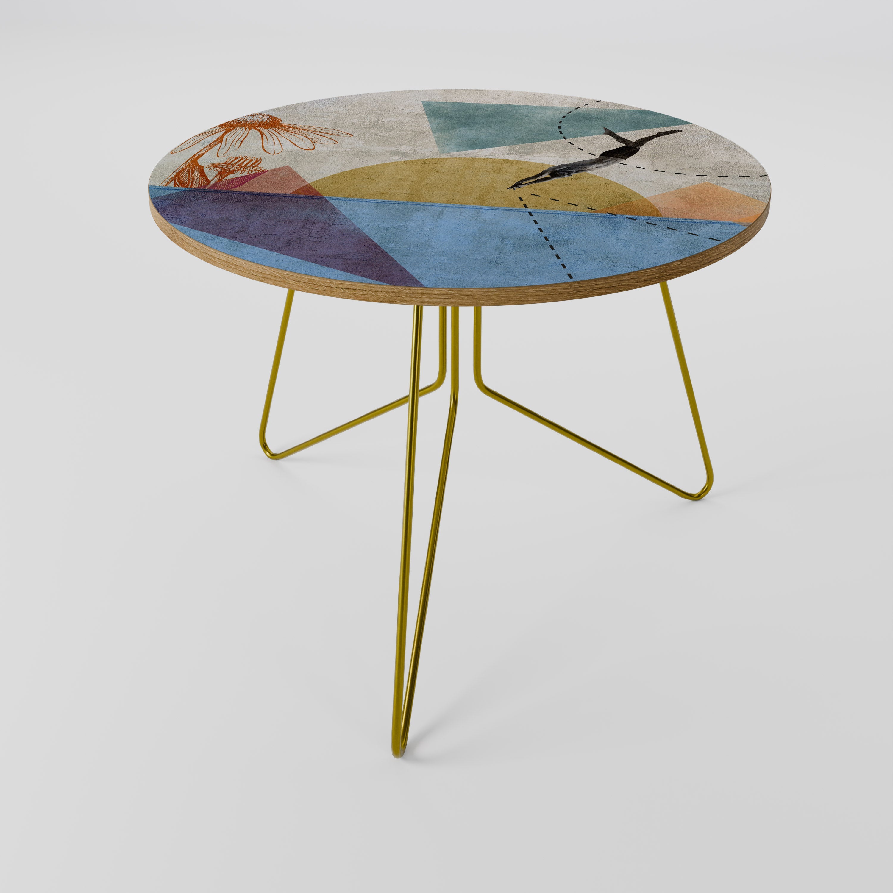 JUMP AROUND THE SHAPES Couchtisch 69