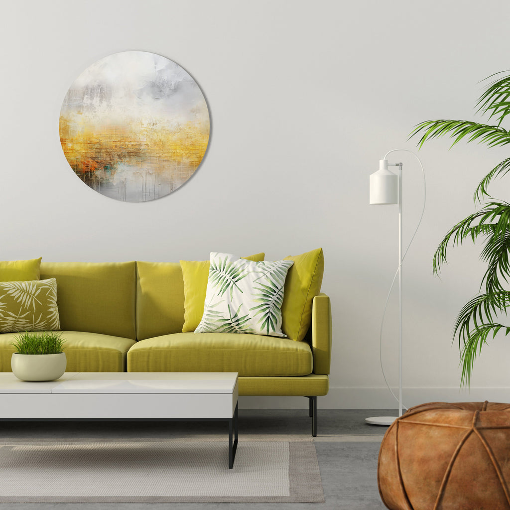 IMPRESSIONAL DAWN Runde Wandkunst