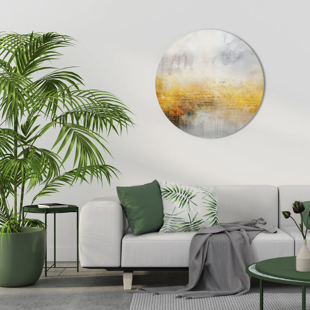 IMPRESSIONAL DAWN Runde Wandkunst