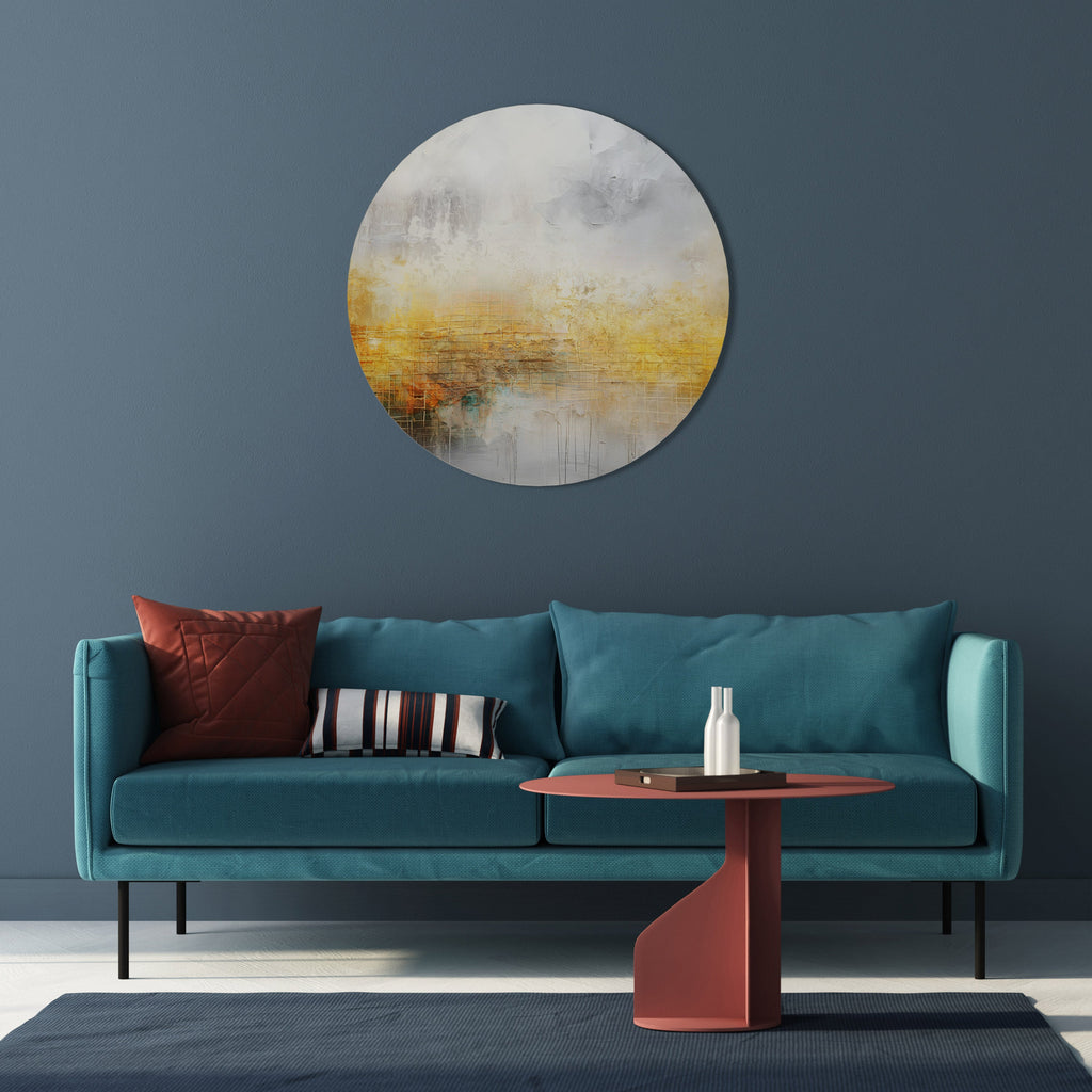 IMPRESSIONAL DAWN Runde Wandkunst