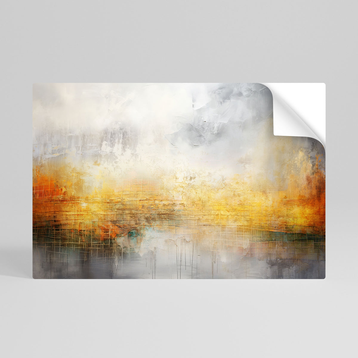 IMPRESSIONAL DAWN Selbstklebendes Horizontal-Poster