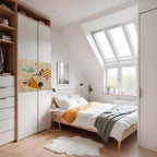 SHAPES OF BALLERINA Peel and Stick Horizontal Poster