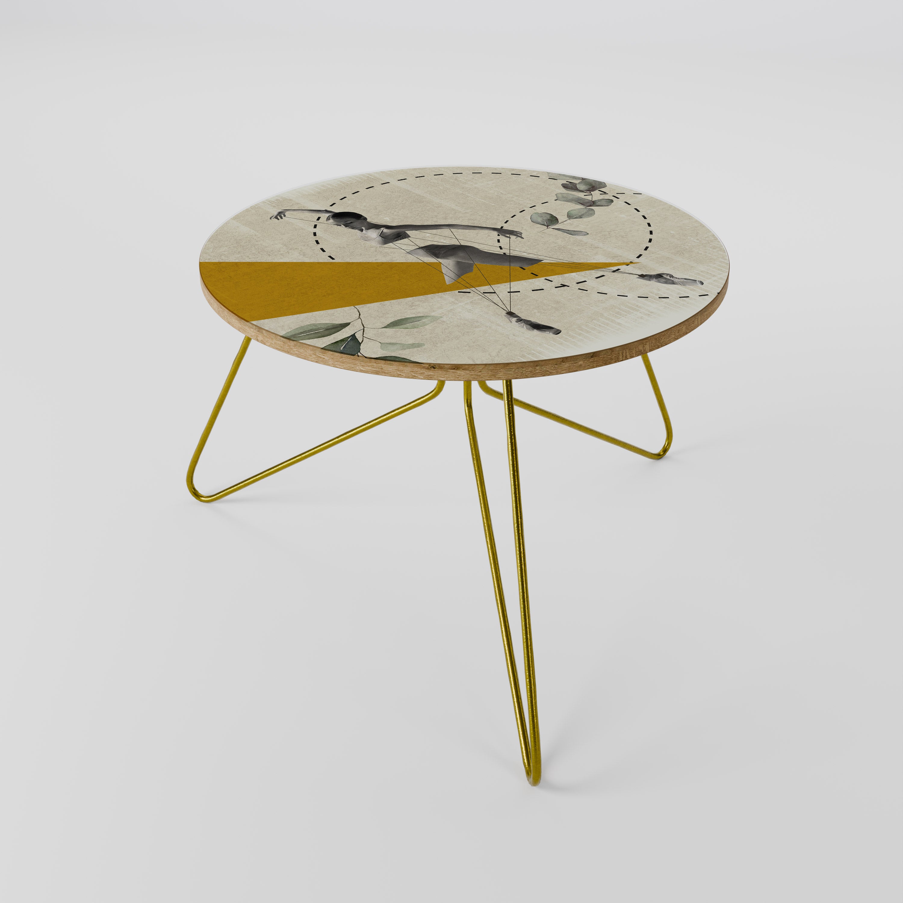 TRIANGLE MOVEMENT Couchtisch