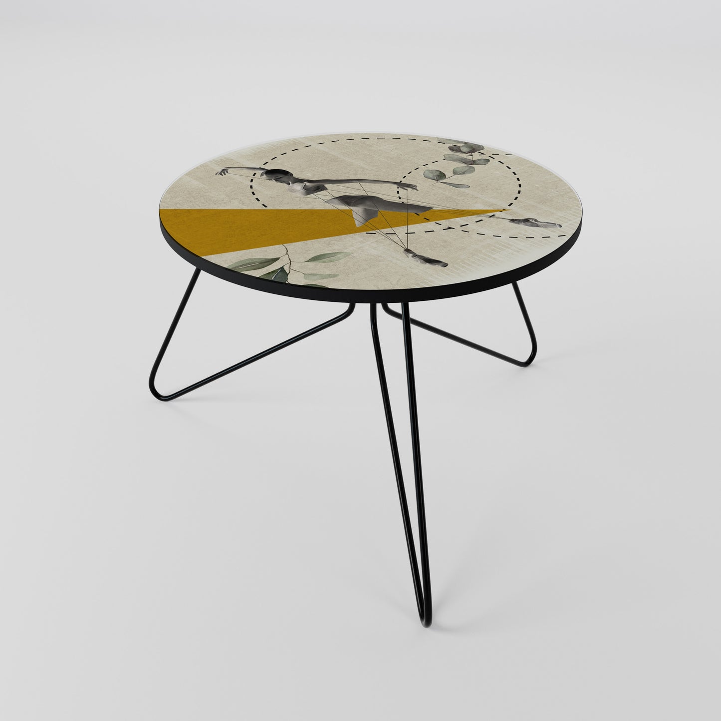 TRIANGLE MOVEMENT Couchtisch