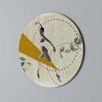 TRIANGLE MOVEMENT Runde Wanddekoration Ø 69 cm