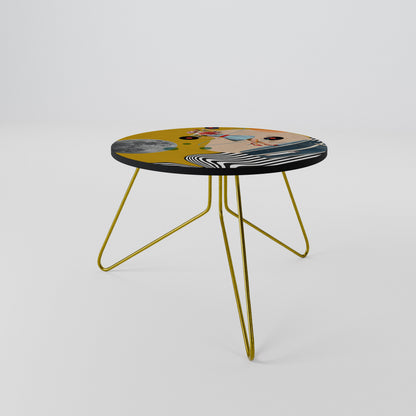 VINYL RETROSPECTION Couchtisch