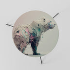 FUTURISTIC BEAR Couchtisch Ø 60 cm