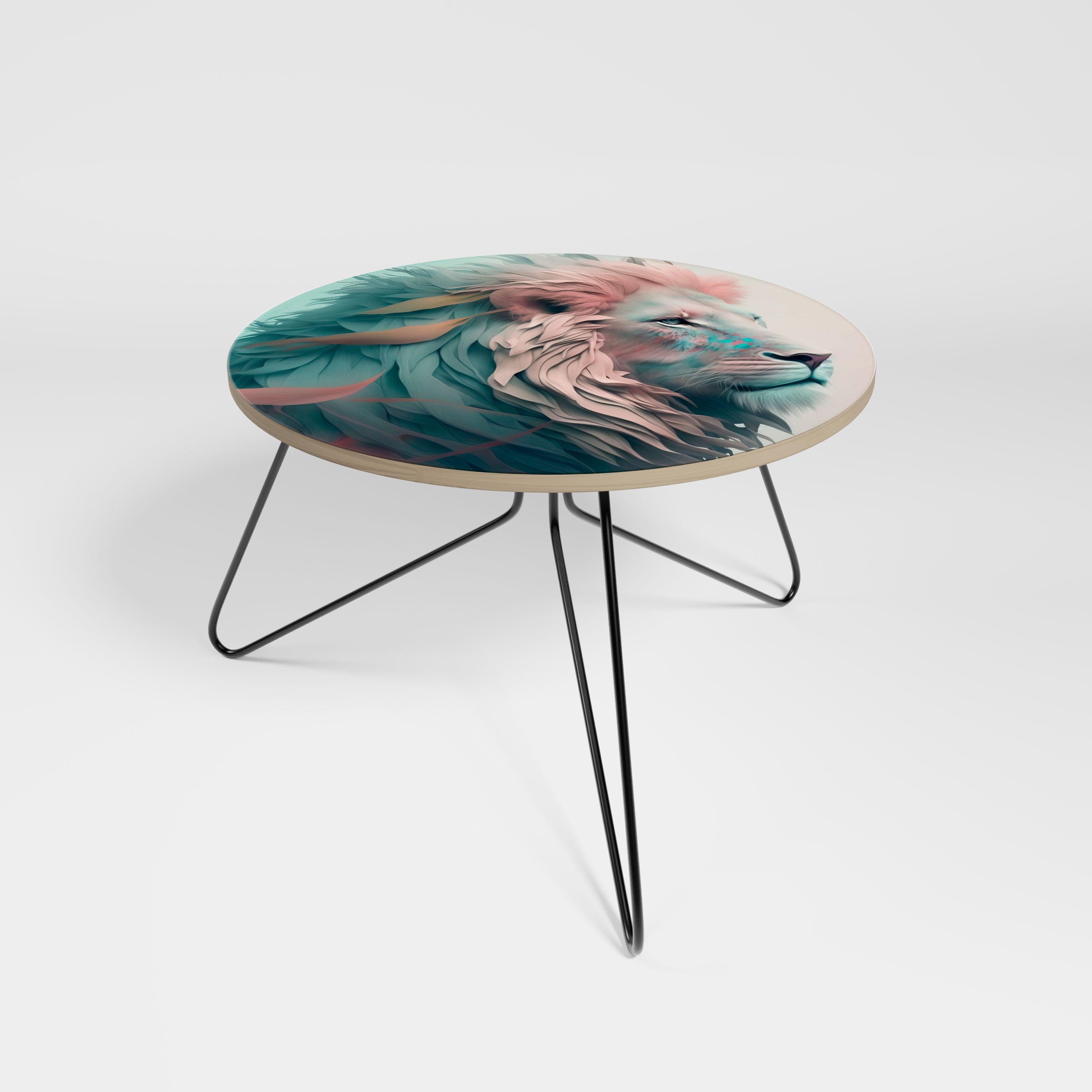 LUMINOUS LION MAJESTY Couchtisch 60