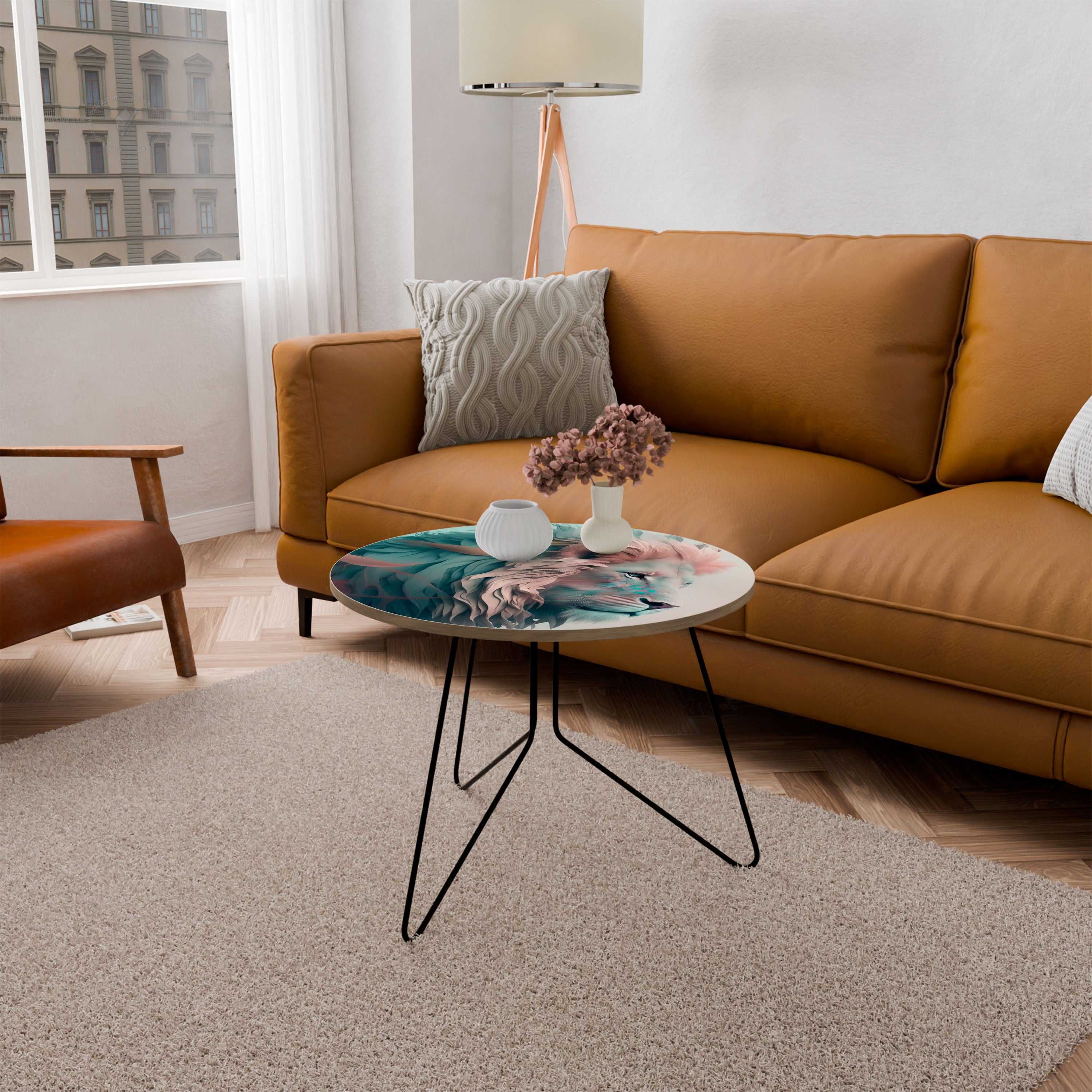 LUMINOUS LION MAJESTY Couchtisch 69