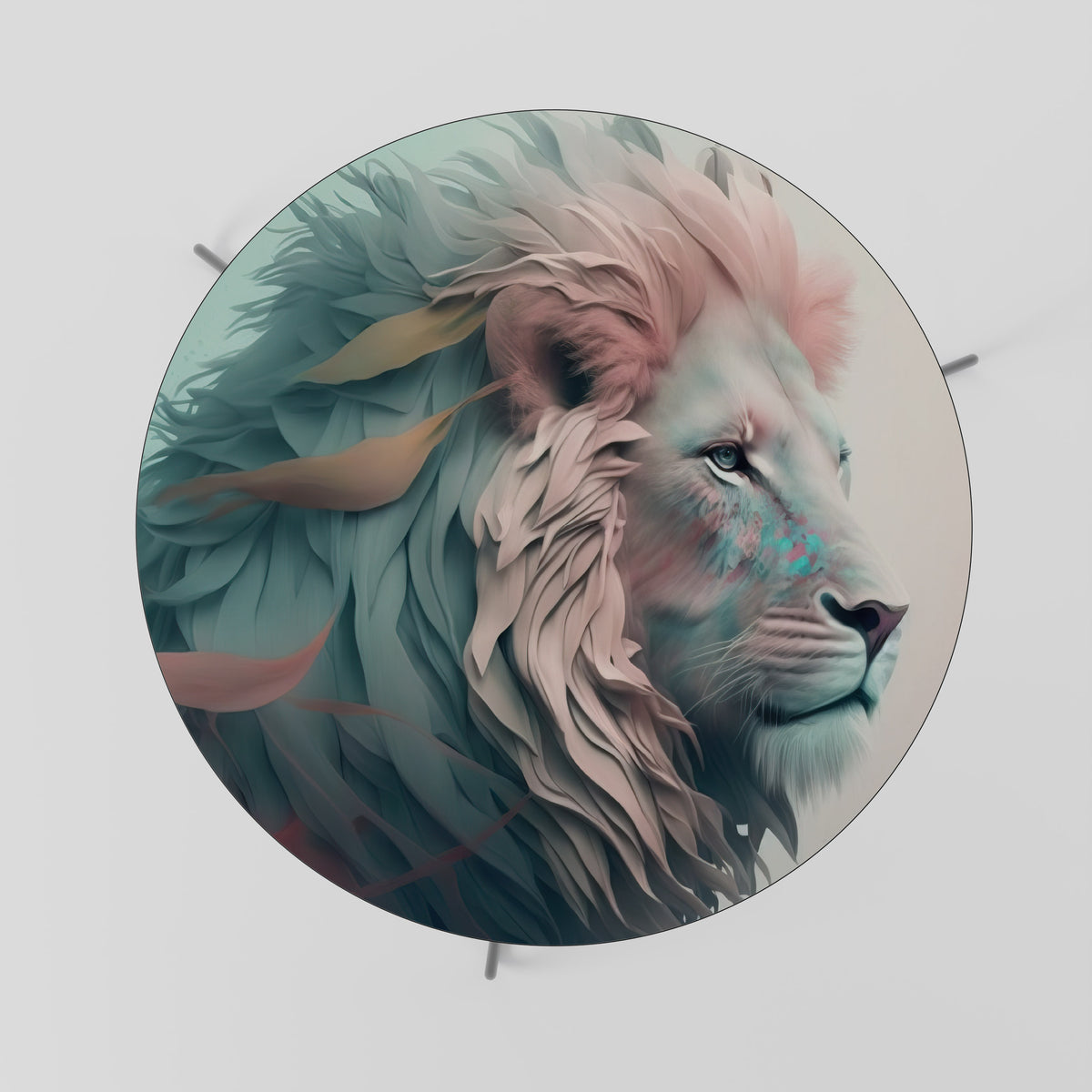 LUMINOUS LION MAJESTY Couchtisch