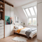 LUMINOUS LION MAJESTY Peel and Stick Horizontal Poster