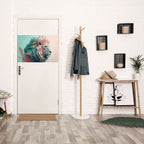 LUMINOUS LION MAJESTY Peel and Stick Horizontal Poster