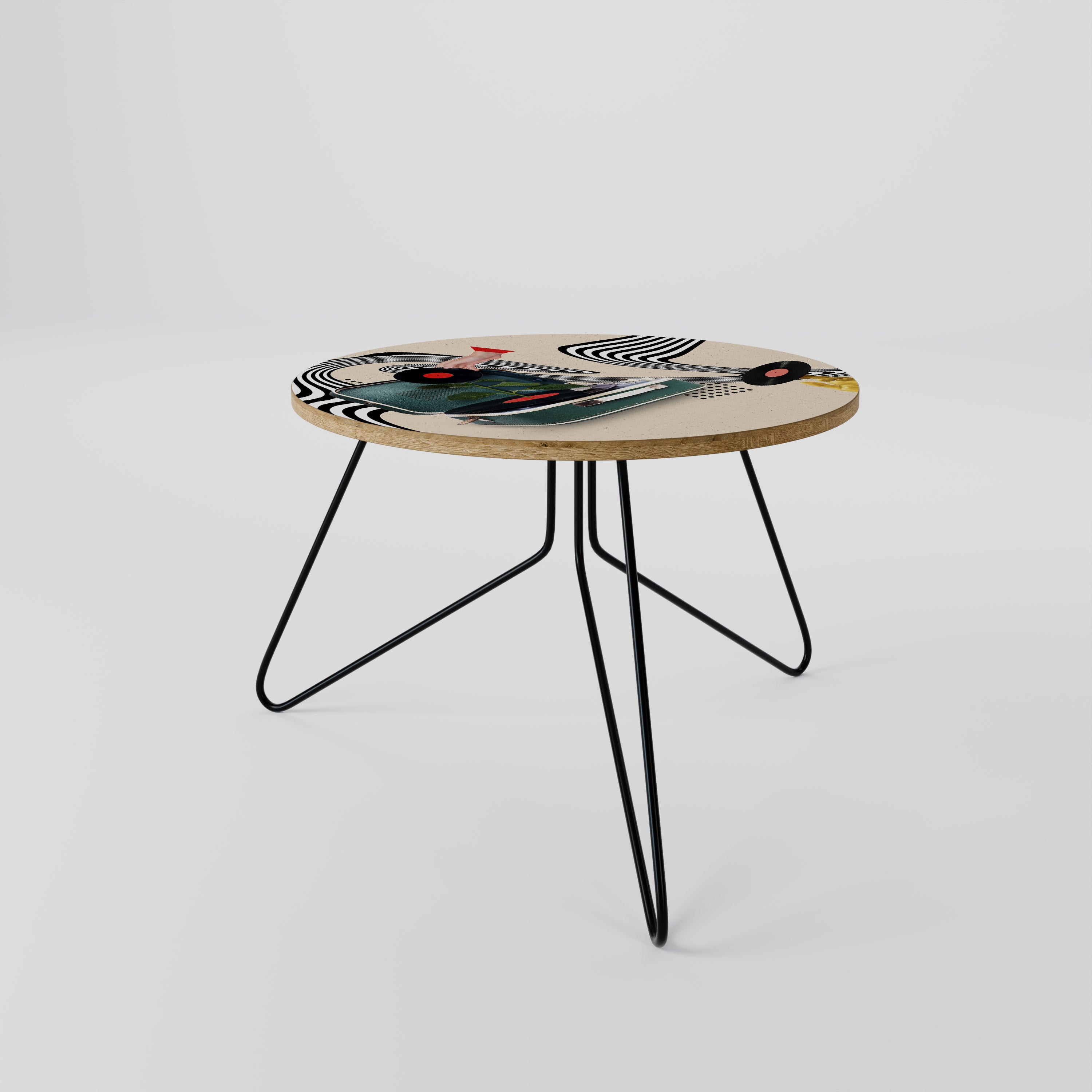 VINYL VARIATION Couchtisch