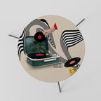 VINYL VARIATION Couchtisch Ø 60 cm