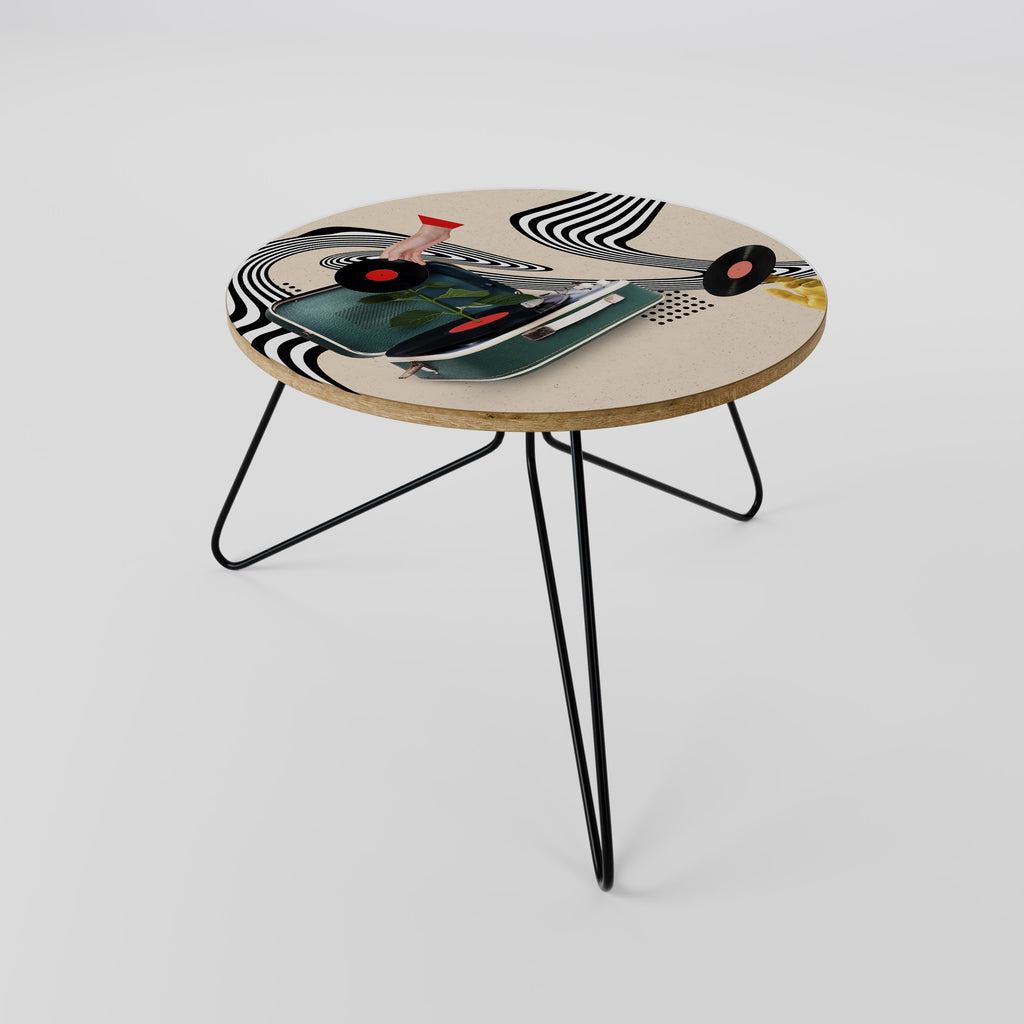 VINYL VARIATION Couchtisch