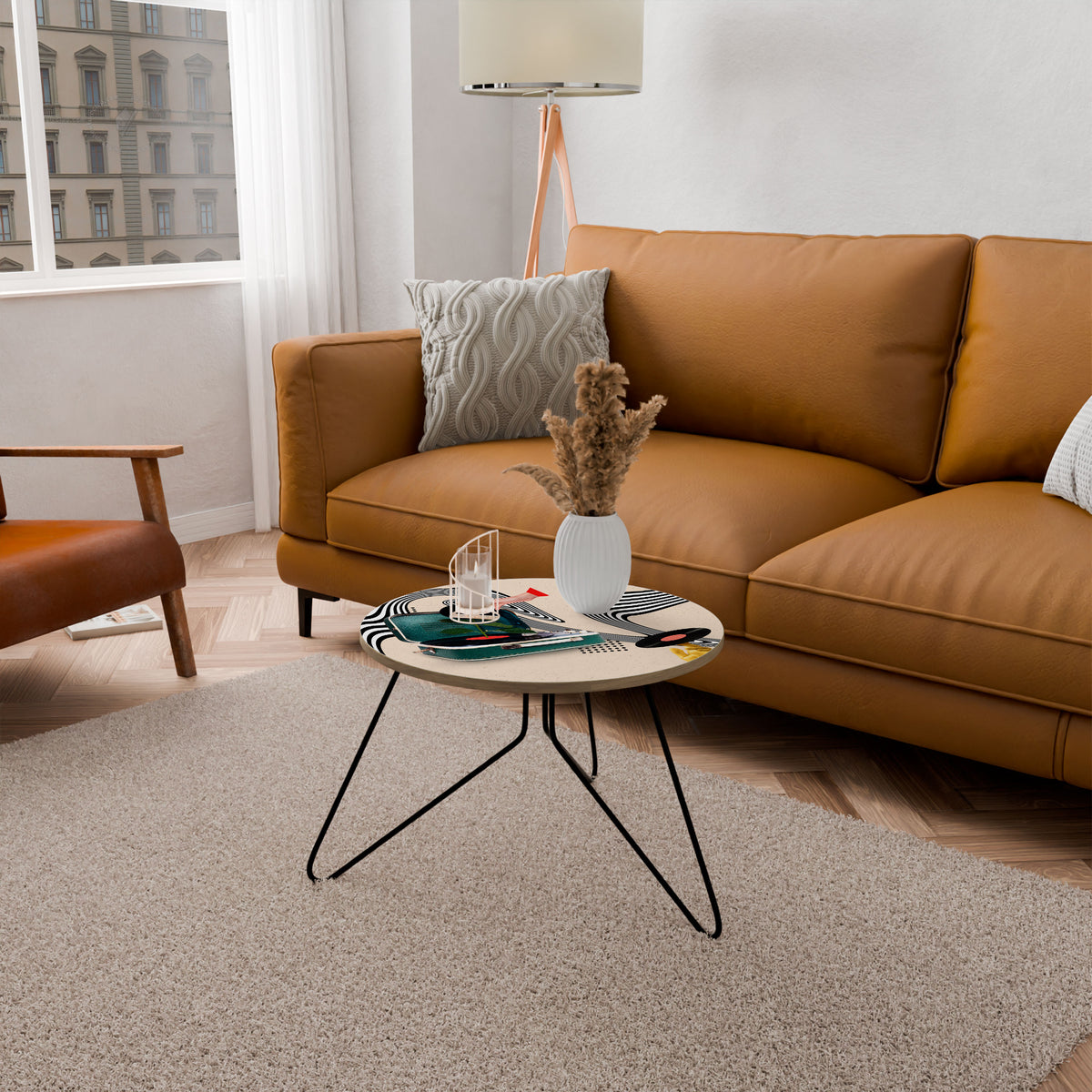 VINYL VARIATION Couchtisch
