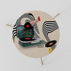 VINYL VARIATION Couchtisch Ø 60 cm