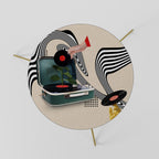 VINYL VARIATION Couchtisch Ø 60 cm