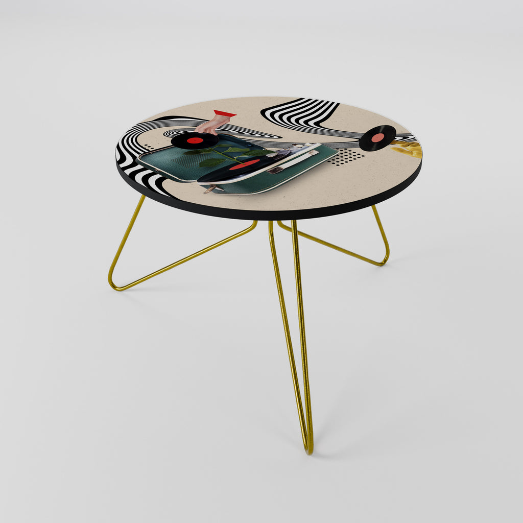 VINYL VARIATION Couchtisch