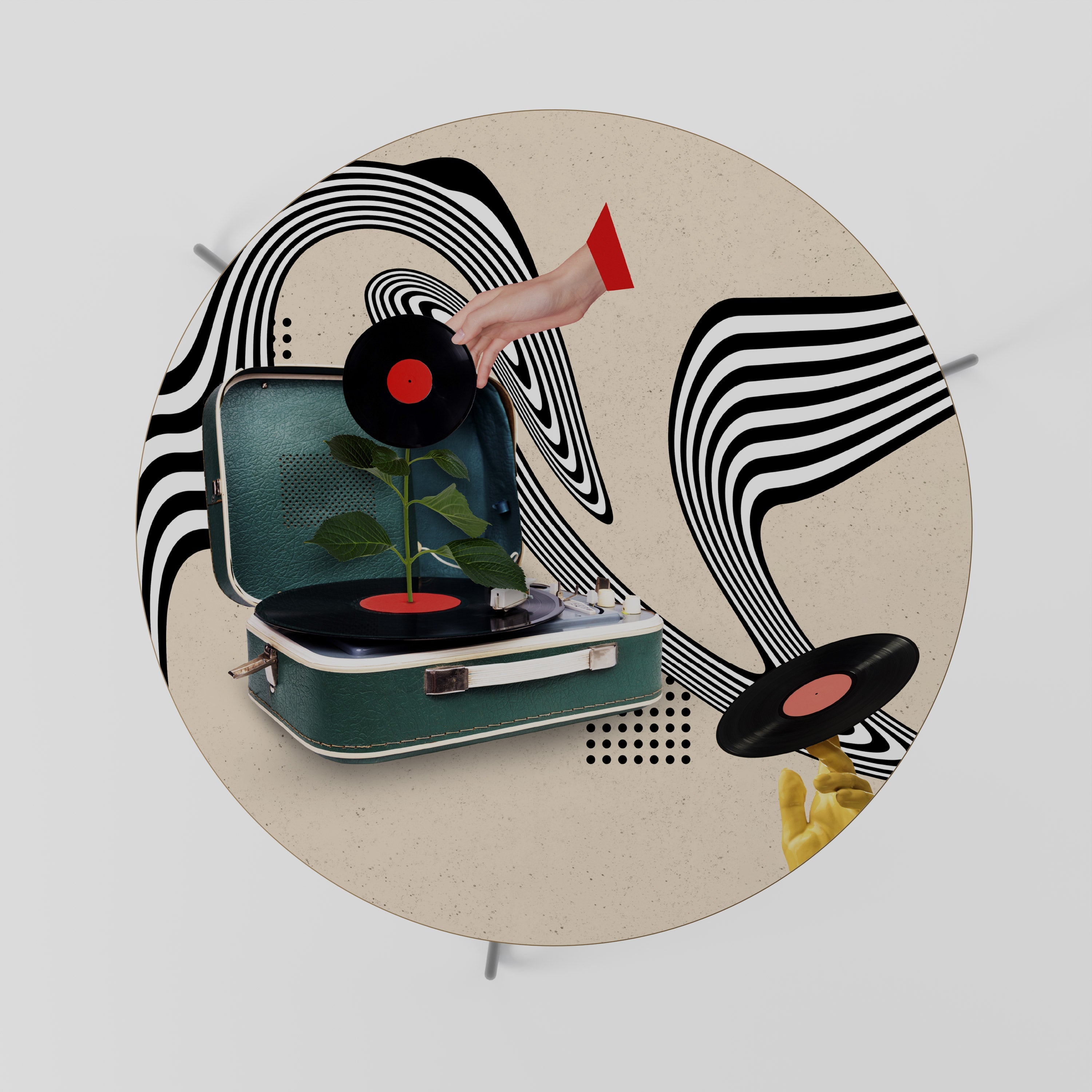 VINYL VARIATION Couchtisch 69