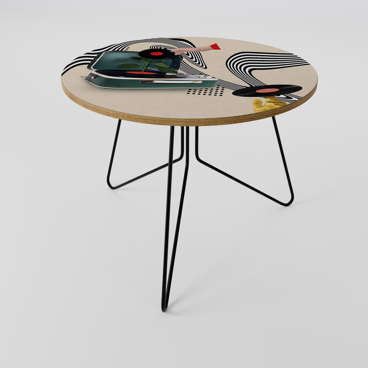 VINYL VARIATION Couchtisch