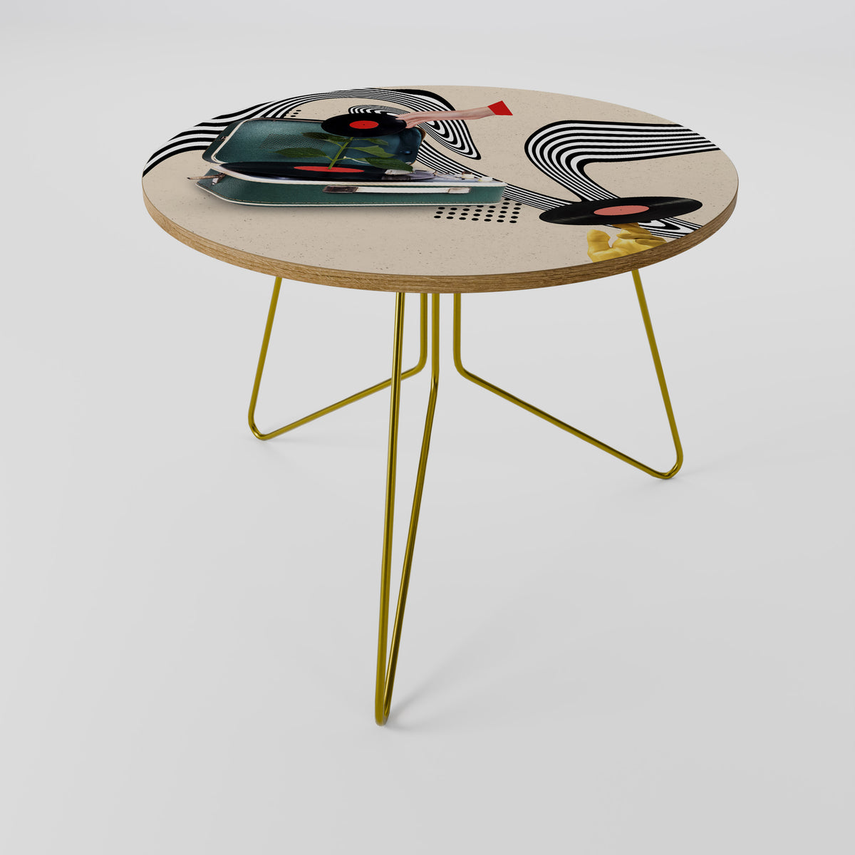 VINYL VARIATION Couchtisch