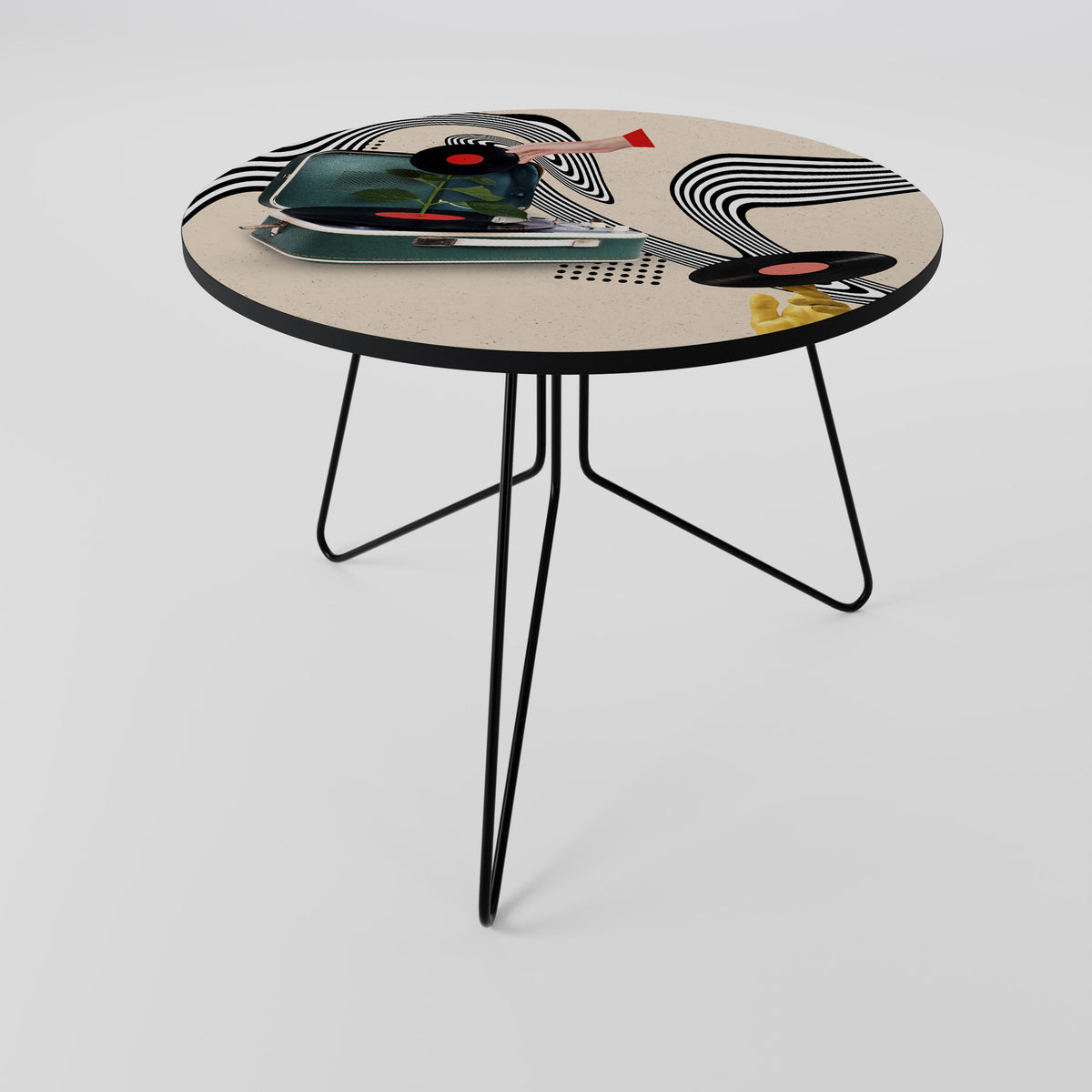 VINYL VARIATION Couchtisch