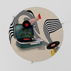 VINYL VARIATION Couchtisch Ø 69 cm