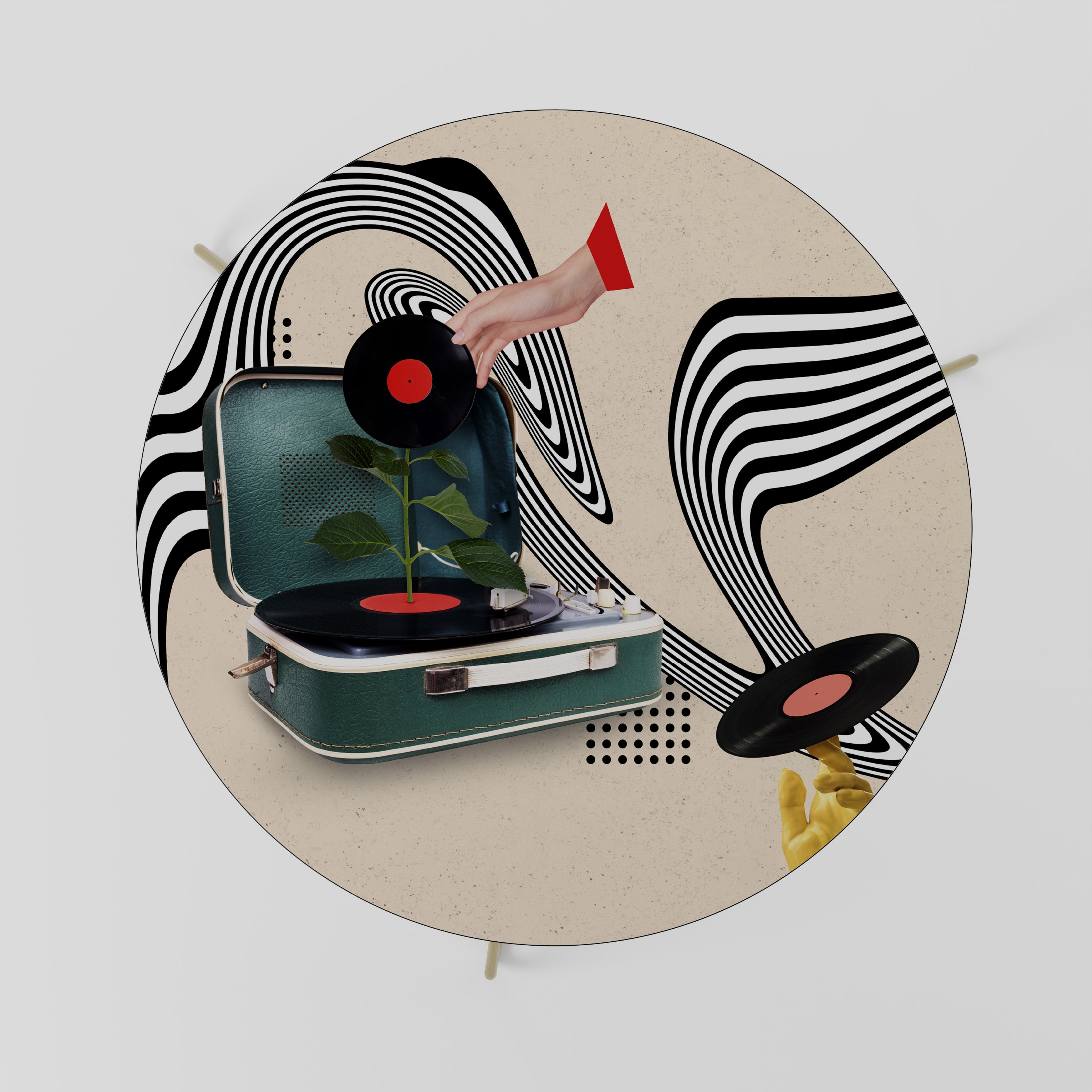 VINYL VARIATION Couchtisch 69