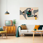 VINYL VARIATION Selbstklebendes Horizontal-Poster