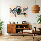 VINYL VARIATION Selbstklebendes Horizontal-Poster